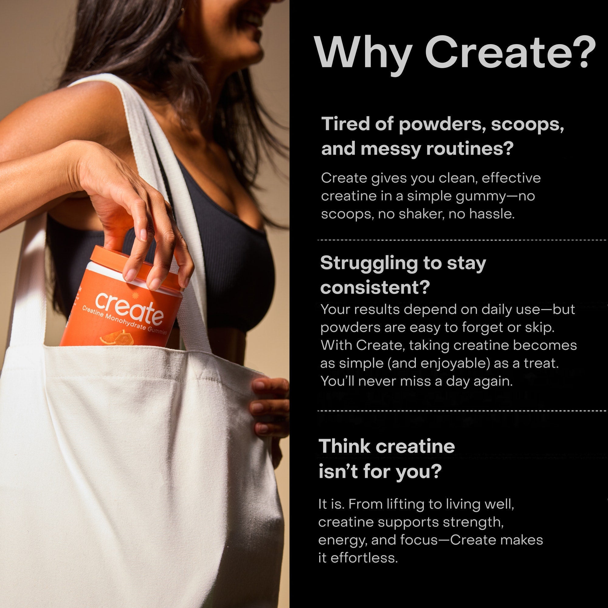 Core - Create Creatine Monohydrate Gummies